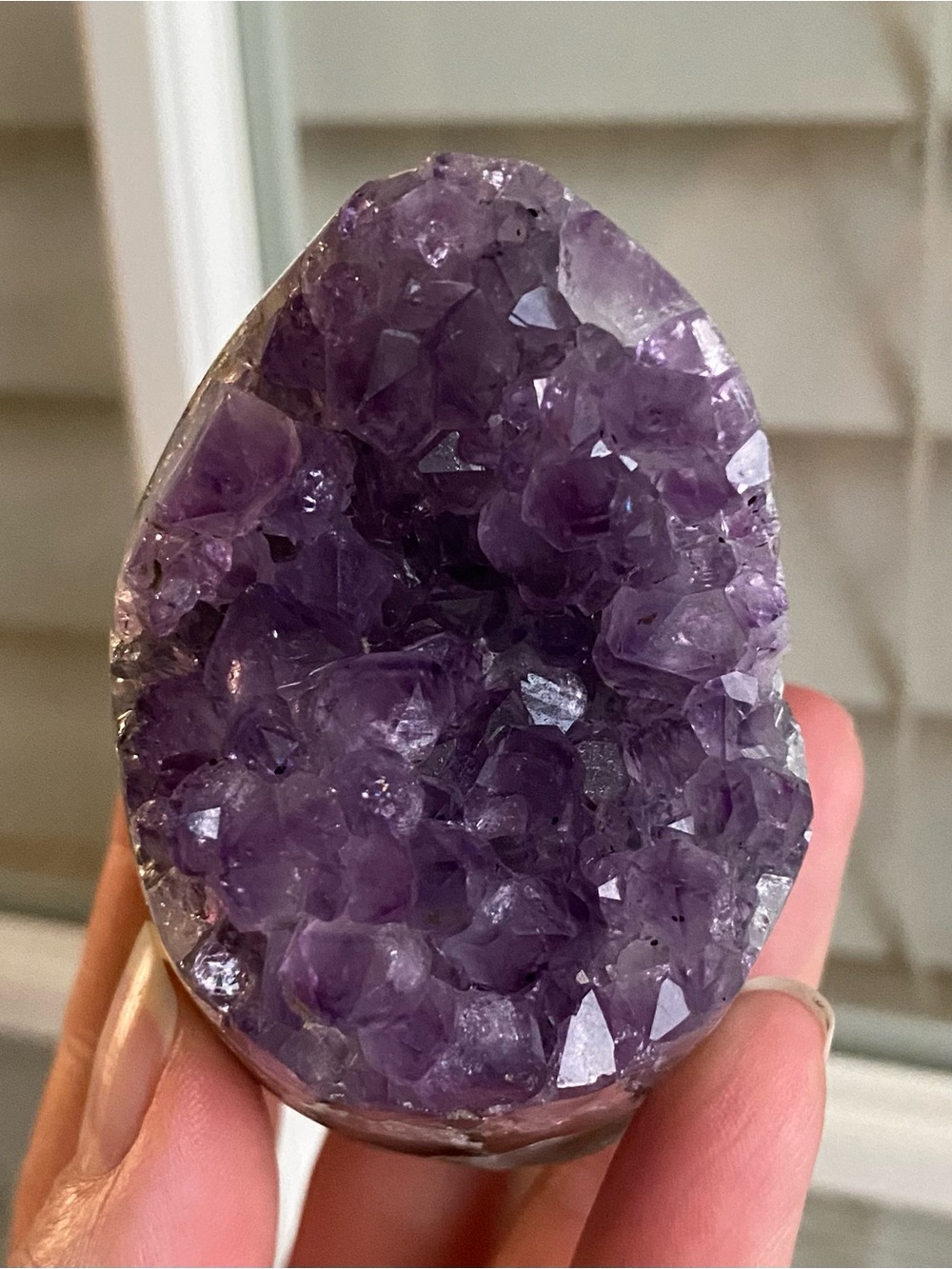 💜 DEEP PURPLE AMETHYST CRYSTAL ORNAMENT 💜